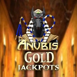 Anubis Gold Jackpots by Inspired Gaming, showcased at pelikaani-fi.com – game logo
