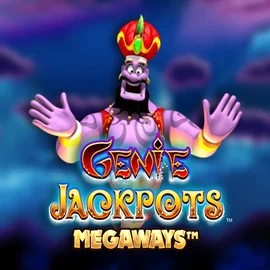Genie Jackpots Megaways by Blueprint Gaming, showcased at pelikaani-fi.com – game logo