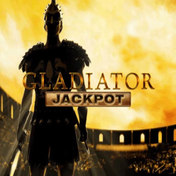 Logo of Gladiator Jackpot from Playtech at Pelikaani Casino