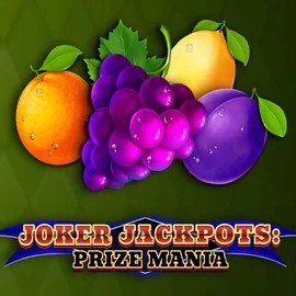 Joker Jackpots: Prize Mania slot logo by OctoPlay at Pelikaani Casino