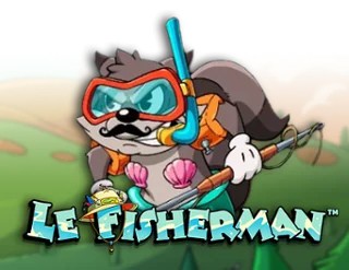 Le Fisherman Slot logo by Hacksaw Gaming at Pelikaani CasinoLe Fisherman Slot