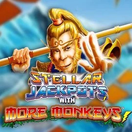 Play Stellar Jackpots with More Monkeys slot by Lightning Box Game on pelikaani-fi.com