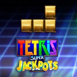 Tetris Super Jackpots casino game by WMS – featured logo at Pelikaani Casino